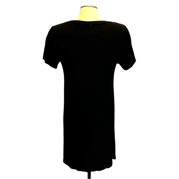 Z Supply The Crisscross Tee Dress in Black - Picture 12 of 16